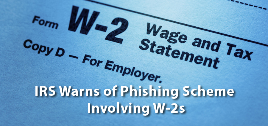 W2 Phishing Scheme