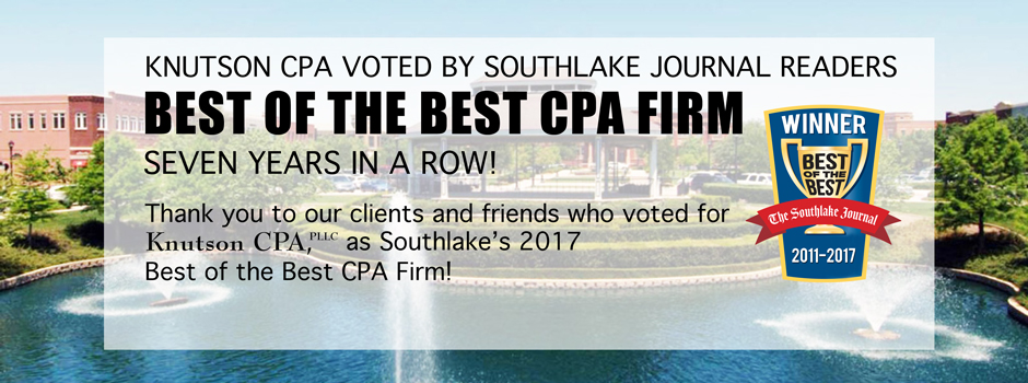2017 Best of the Best CPA Southlake